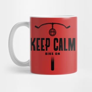 Keep calm bike on Mug